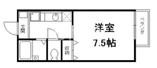 メゾン・ド・ボヌール【1階】の間取り