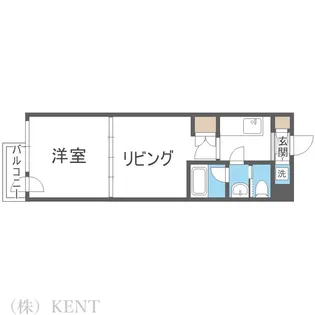 メープル桑園駅【3階】の間取り