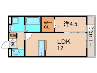 Chrysantheme Court【1階】の間取り