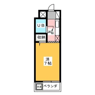 ドミール本山【4階】の間取り