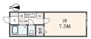 ル グラン高井戸【1階】の間取り