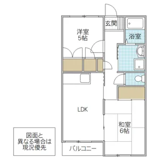 グリーンタウン C棟【1階】の間取り