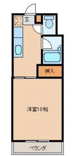 プラザ伏木【4階】の間取り