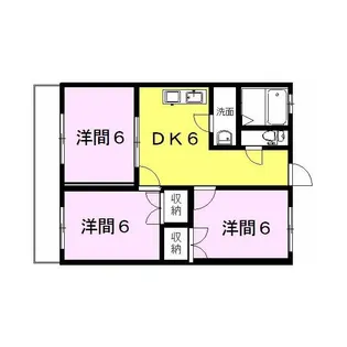 ニューサンシャイン高柳【2階】の間取り