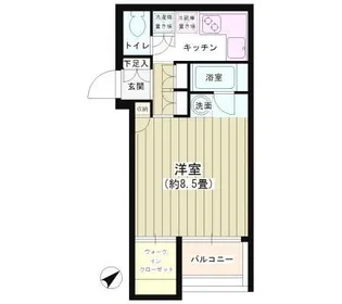 JOYCE山王【4階】の間取り