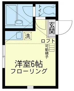 ユナイトシー【1階】の間取り