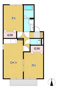 パストラルB【1階】の間取り