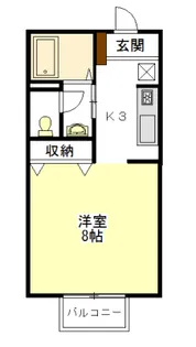 Maison Clair【2階】の間取り