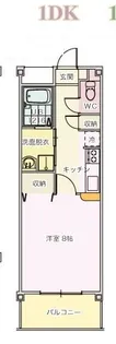 ISLAND吾田東A棟【1階】の間取り
