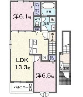 ダイアリー【2階】の間取り