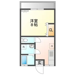 ユニオンレストI【1階】の間取り