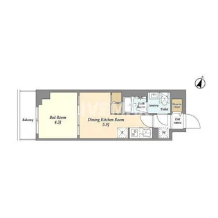 グランエール森下EAST【6階】の間取り