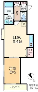 シエスタ【1階】の間取り