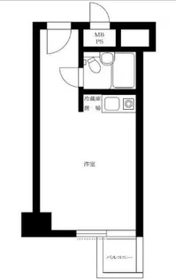 ソフトタウン赤坂【4階】の間取り