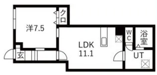 アイリス渋谷の間取り