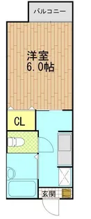 1Kの間取り画像