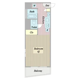 アル・ヴェール【4階】の間取り
