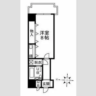 Kステーション大橋【5階】の間取り