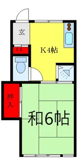 サニーマイホーム【2階】の間取り