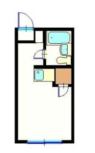 プラザベルヴュー【1階】の間取り