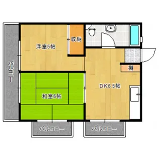 IT本町【5階】の間取り
