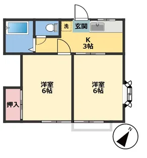 ファミーユS【1階】の間取り