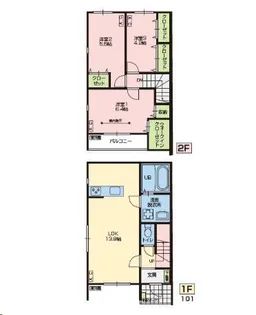 Grandir木更津Iの間取り