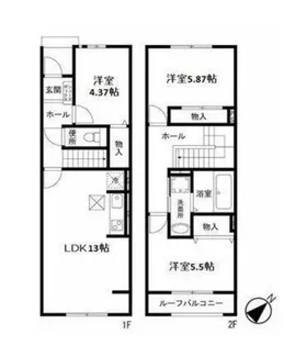 埼玉県さいたま市西区大字宝来【一戸建】の間取り