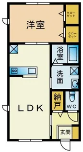 Clover【1階】の間取り