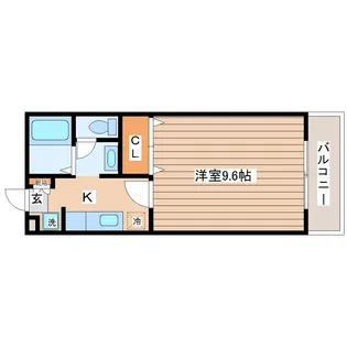 セピアコート【1階】の間取り