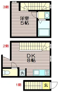 カラスヤマテラスEWの間取り