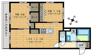 東京都三鷹市井の頭2【マンション】の間取り