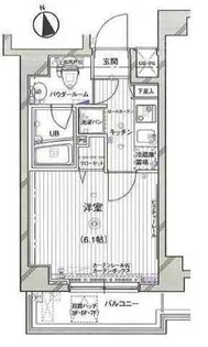 アプレシティ桜上水【5階】の間取り