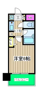 ヴィラコート横浜【2階】の間取り