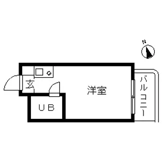 ハイシティ代々木公園【3階】の間取り