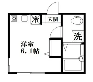 ハレ・ヨコハマ【1階】の間取り