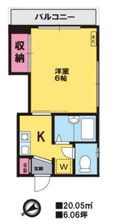 ファミリーエイト【2階】の間取り