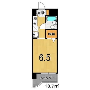 井筒ハイム【3階】の間取り