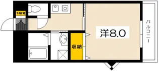 WING TACHIBANA【1階】の間取り