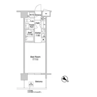コンフォリア南砂町【9階】の間取り