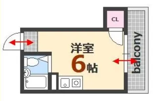 第5やたがいビル【2階】の間取り