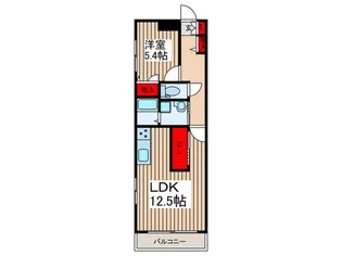 仮)下落合3丁目共同住宅【3階】の間取り