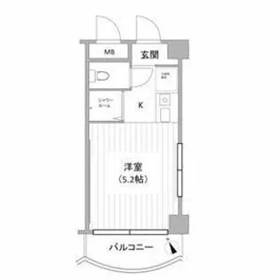 サンルートアライ【4階】の間取り