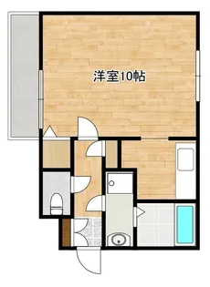 熊本県熊本市中央区黒髪5【マンション】の間取り