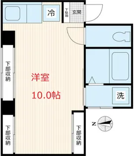 東京都品川区西品川2【マンション】の間取り
