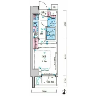 東京都葛飾区立石3【マンション】の間取り