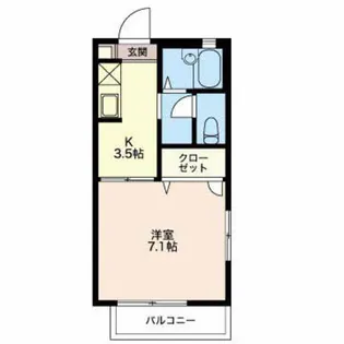 ポートサイド【2階】の間取り