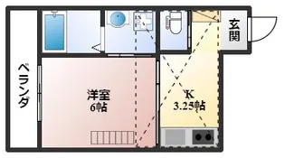 シャノワール【3階】の間取り