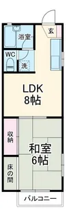 マーブル山本【1階】の間取り