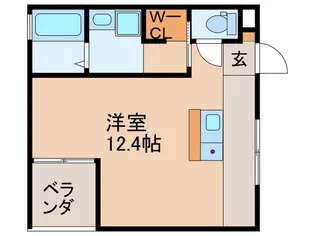 une brise 仁川【2階】の間取り